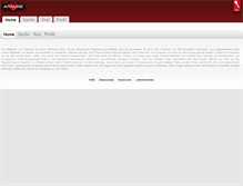 Tablet Screenshot of affaire.com